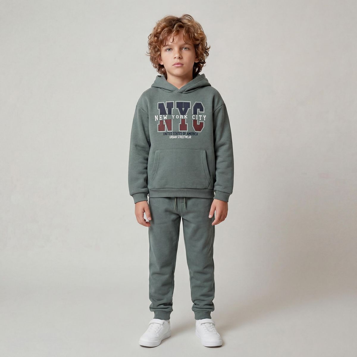 YAMP - Set De Buzo Niño Polerón Mas Pantalón Yamp
