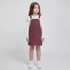 YAMP - Conjunto Niña Jardinera Más Polera