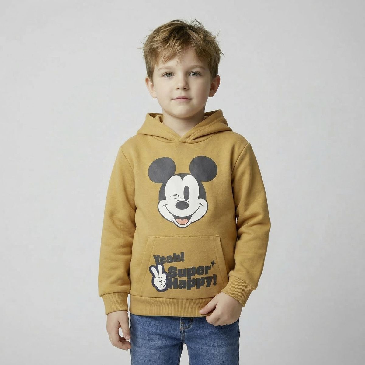 STD CHARACTERS - Polerón Algodón Niño Mickey Mouse