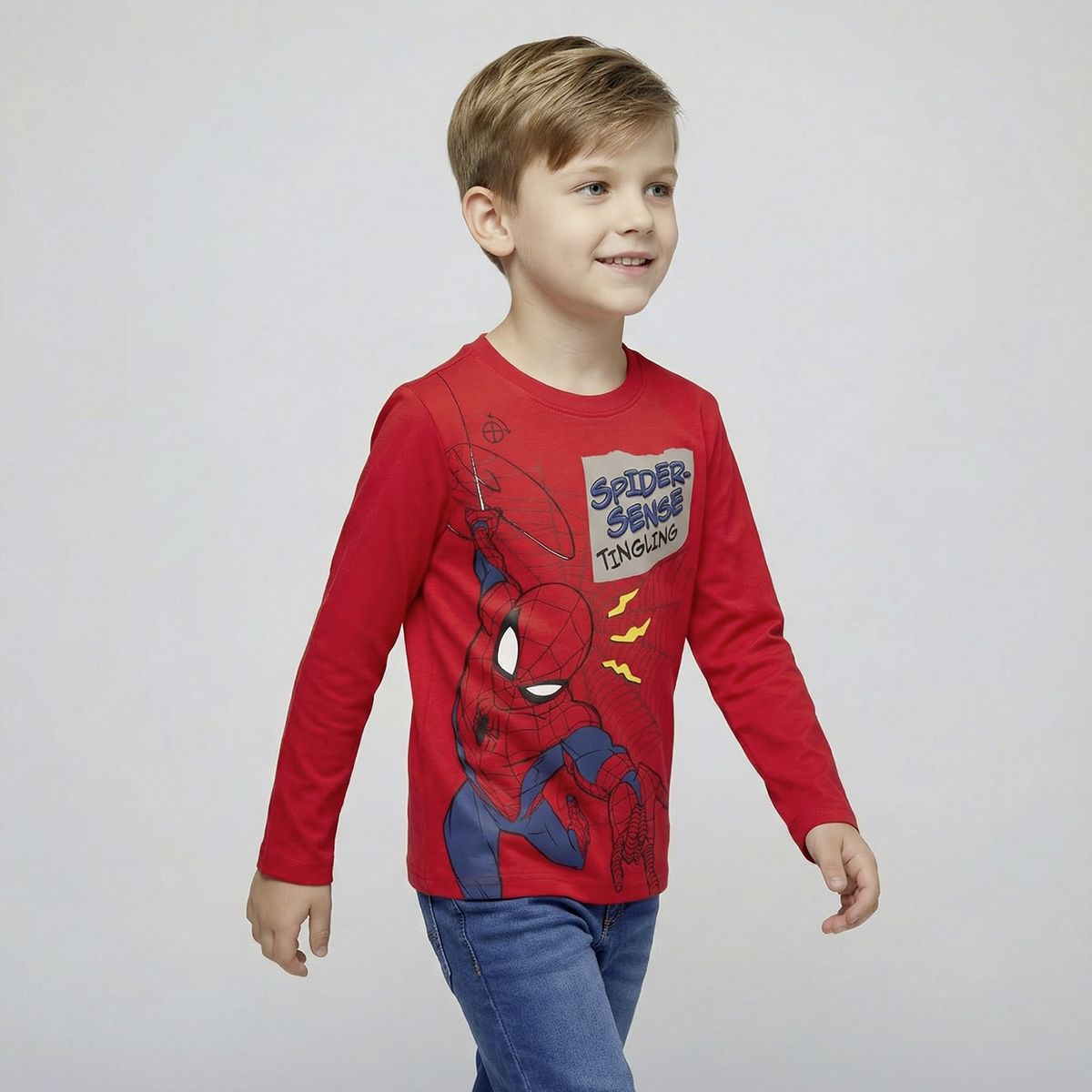 SPIDER MAN - Polera Niño Spiderman