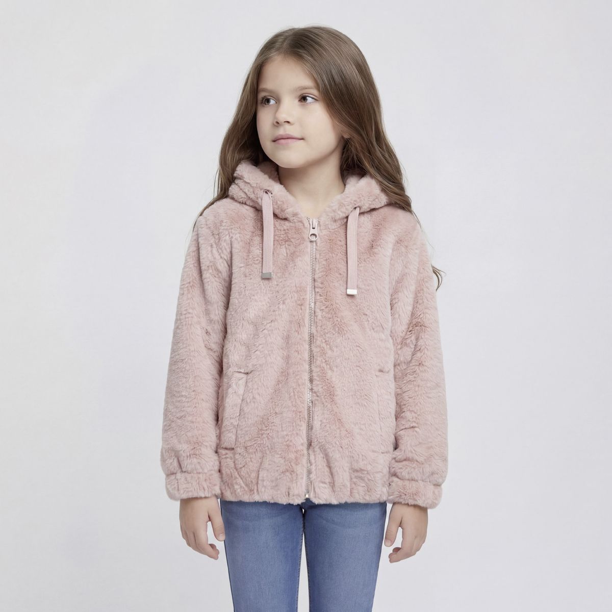 YAMP - Chaqueta Peluda Niña Yamp