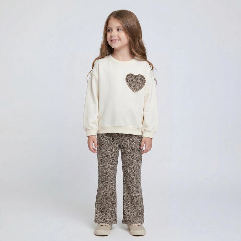 YAMP Conjunto Niña Polerón Mas Calza