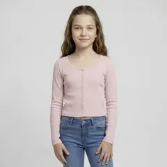 DOO AUSTRALIA - Polera Manga Larga Algodón Niña