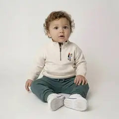 YAMP - Conjunto Bebé Polerón Mas Pantalón De Buzo