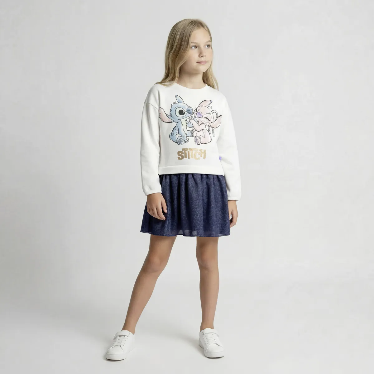 LILO & STITCH - Vestido Niña Stitch