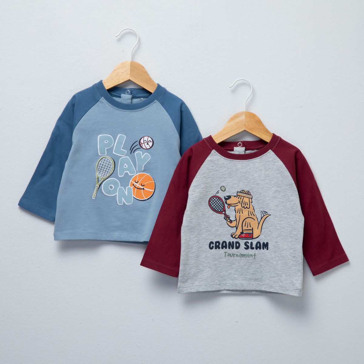 YAMP - Pack 2 Poleras Bebé Niño Yamp