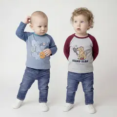 YAMP - Pack 2 Poleras Bebé Niño