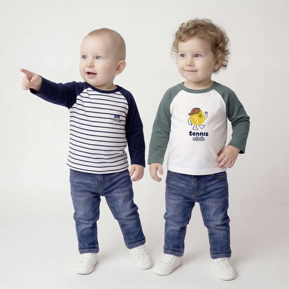YAMP - Pack 2 Poleras Bebé Niño Yamp