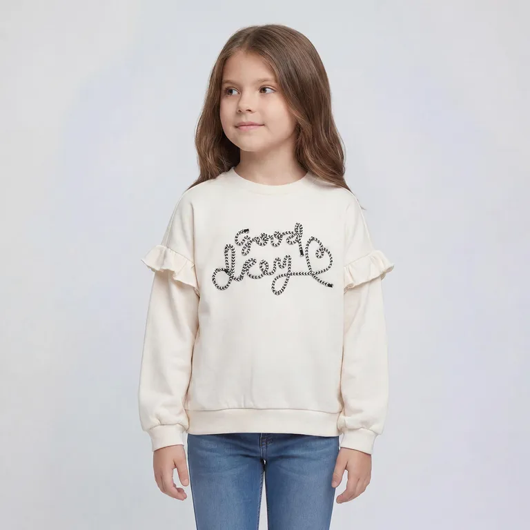 YAMP Polerón Niña Algodón