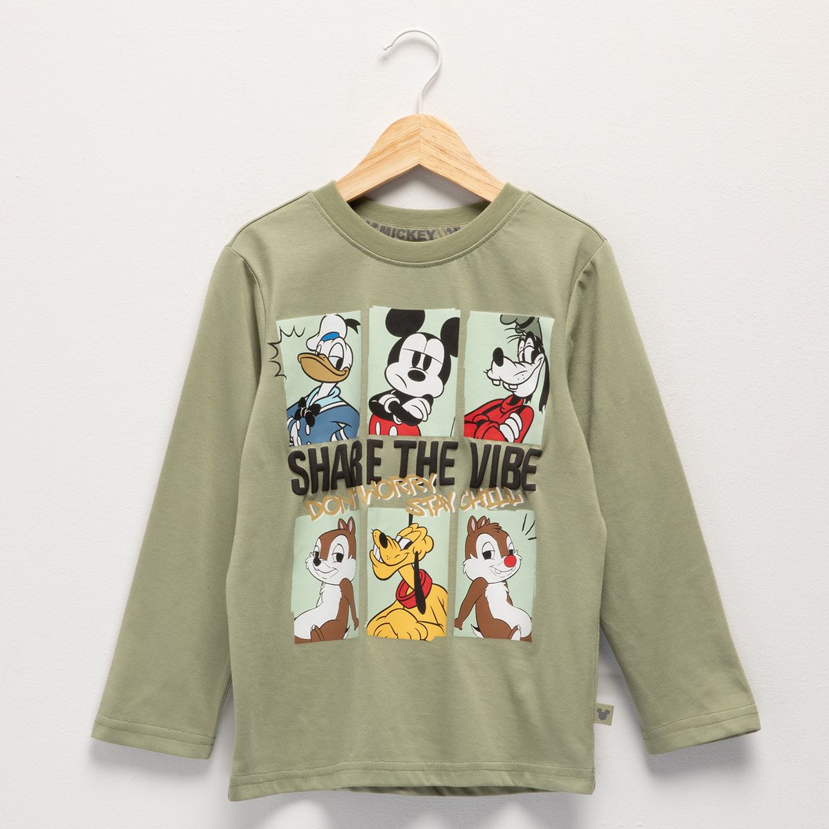 STD CHARACTERS - Polera Niño Mickey Mouse