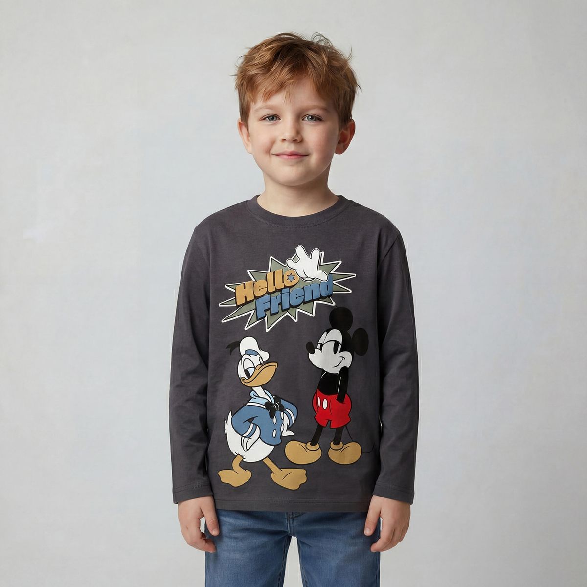 STD CHARACTERS - Polera Niño Mickey Mouse