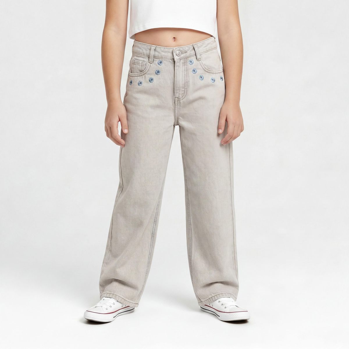 CONIGLIO - Jeans Niña Algodón Coniglio