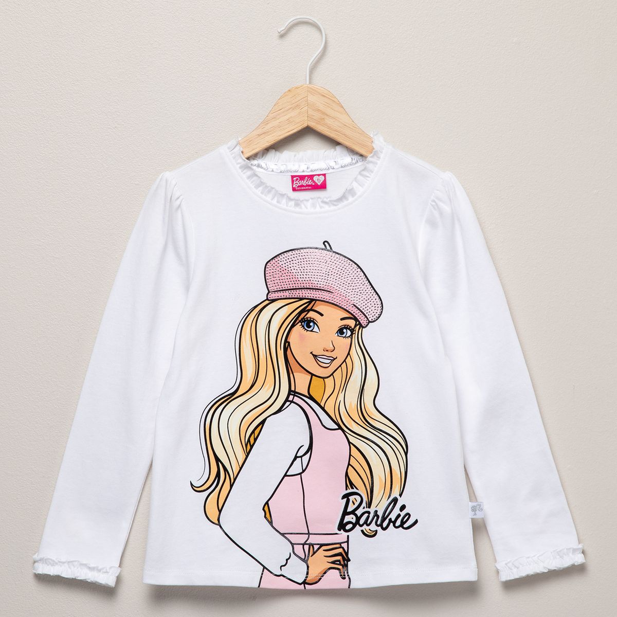BARBIE - Polera Niña Algodón Barbie