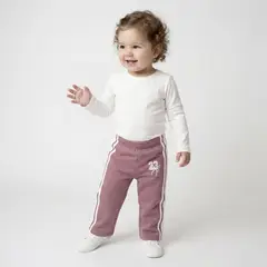 YAMP - Pantalón De Buzo Bebé Niña Algodón