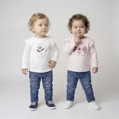 YAMP - Pack 2 Poleras Bebé Niña