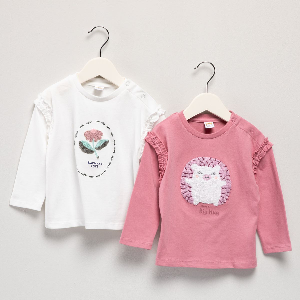 YAMP - Pack 2 Poleras Bebé Niña Yamp