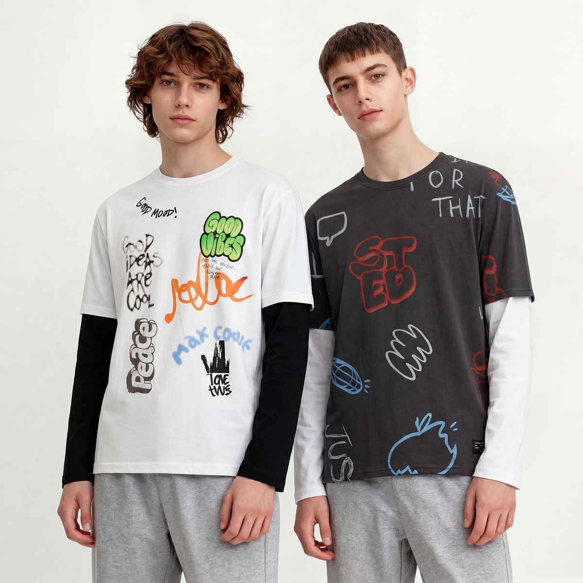 FEDERATION - Pack De 2 Poleras Niño Federation