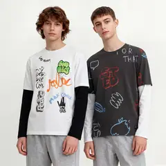 FEDERATION - Pack De 2 Poleras Niño