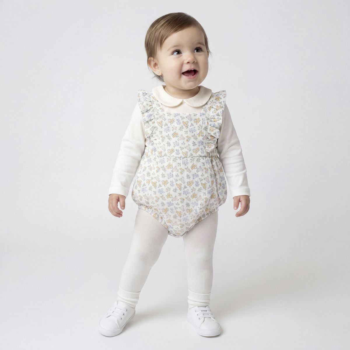 YAMP - Conjunto Bebé Niña Algodón Yamp