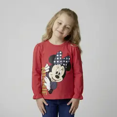 MINNIE - Polera Niña Algodón
