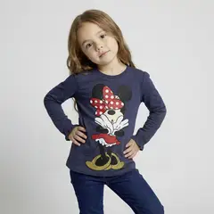MINNIE - Polera Niña Algodón