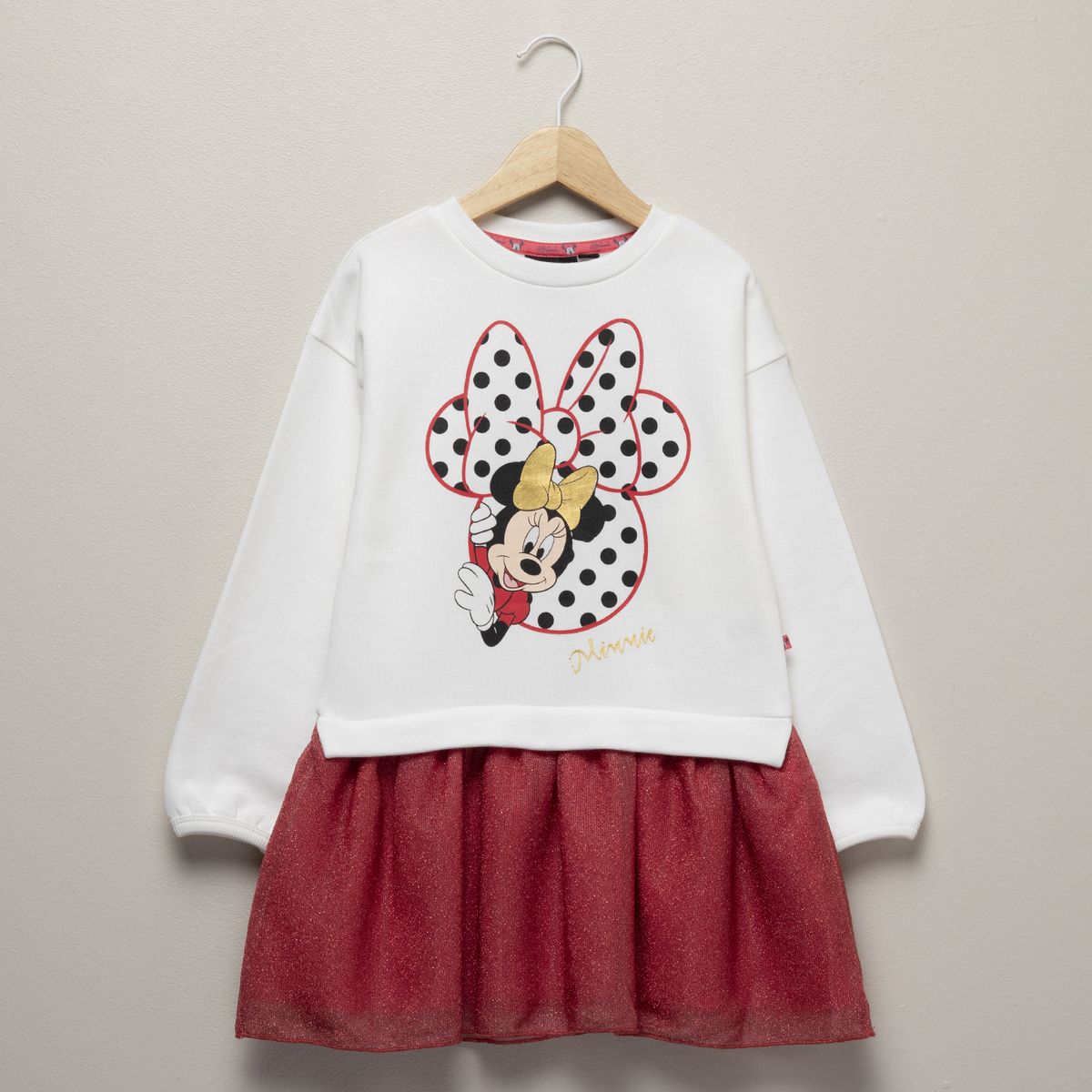 MINNIE - Vestido Niña Algodón Minnie