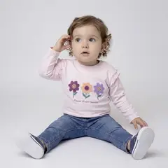 YAMP - Polera Bebé Niña Algodón