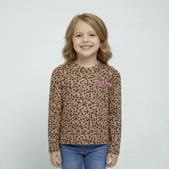 BARBIE - Polera Niña Algodón