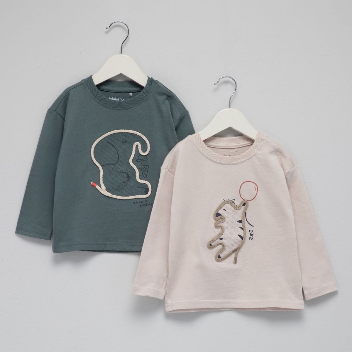 YAMP - Pack 2 Poleras Bebé Niño Yamp