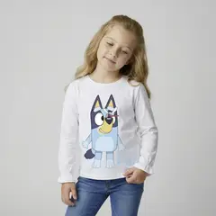 BLUEY - Polera Niña Algodón