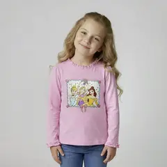 PRINCESAS - Polera Niña Algodón