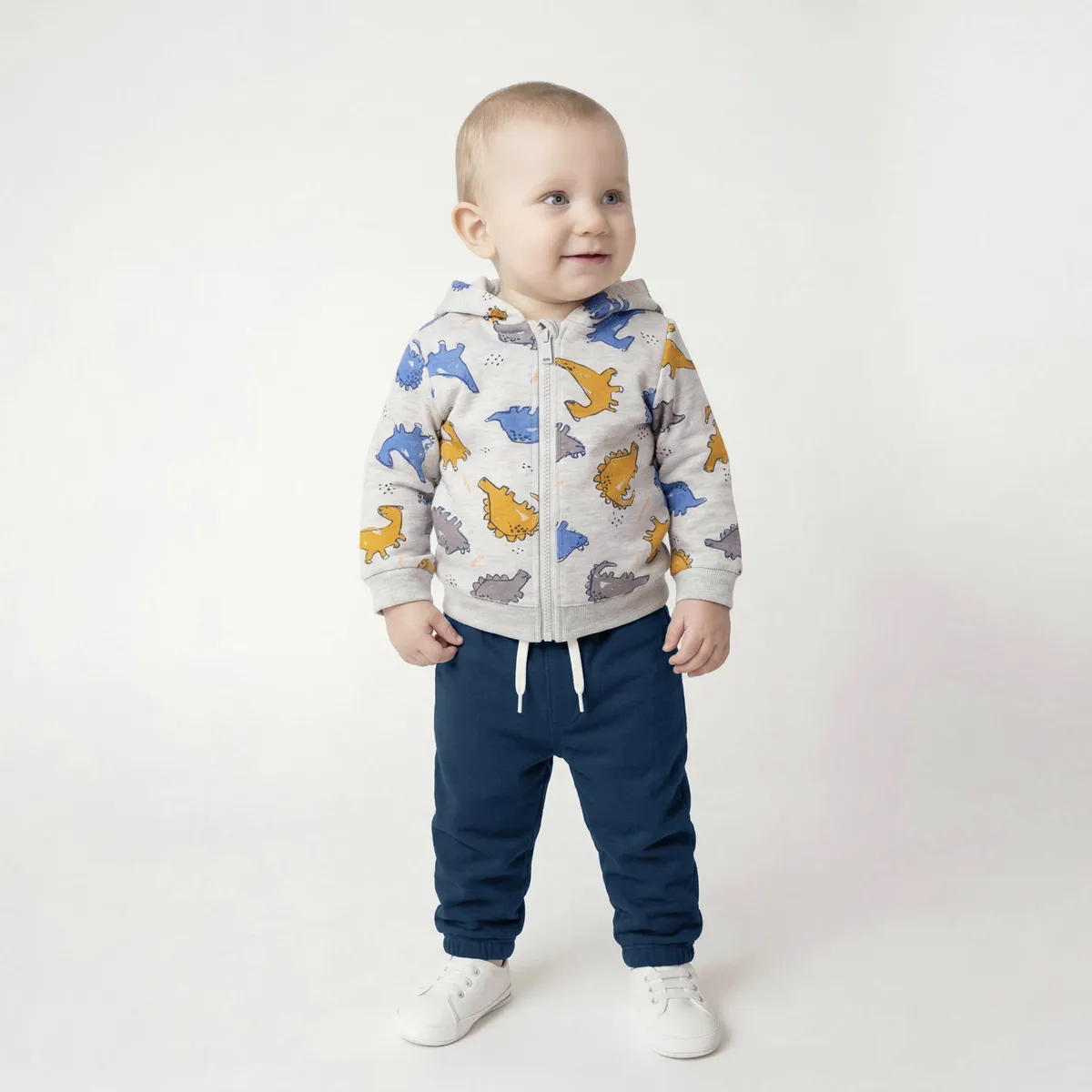 YAMP - Conjunto Bebé Polerón Mas Pantalón De Buzo  Yamp