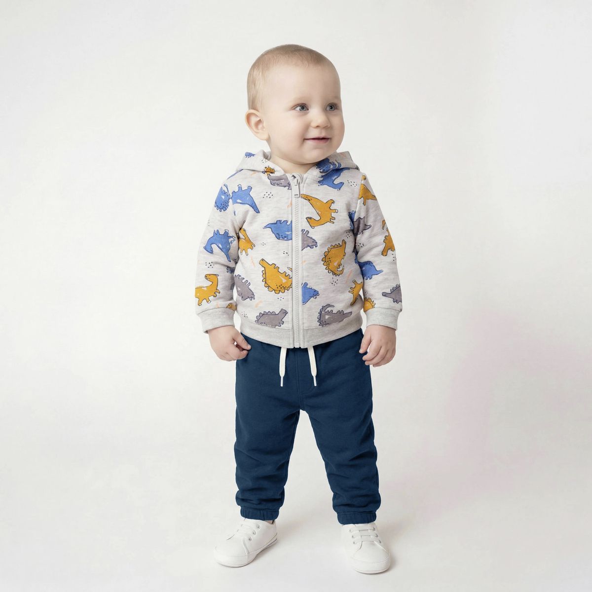 YAMP - Conjunto Bebé Polerón Mas Pantalón De Buzo  Yamp