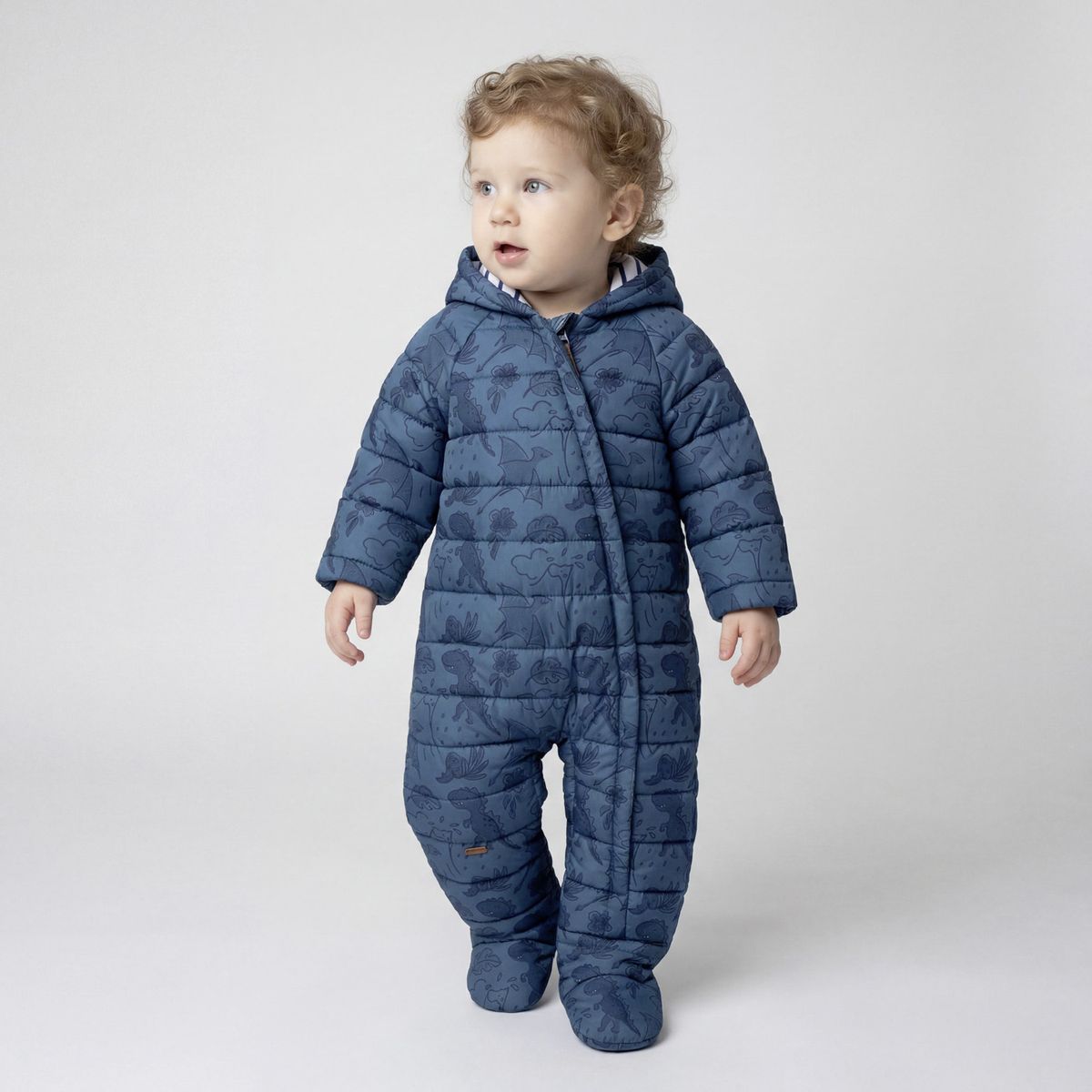 YAMP - Enterito Parka Bebé Forrado En Algodón Bebe Yamp