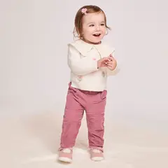 YAMP - Pantalón Cotele Bebé Niña