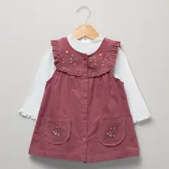 YAMP - Conjunto Bebé Vestido Cotele Mas Beatle