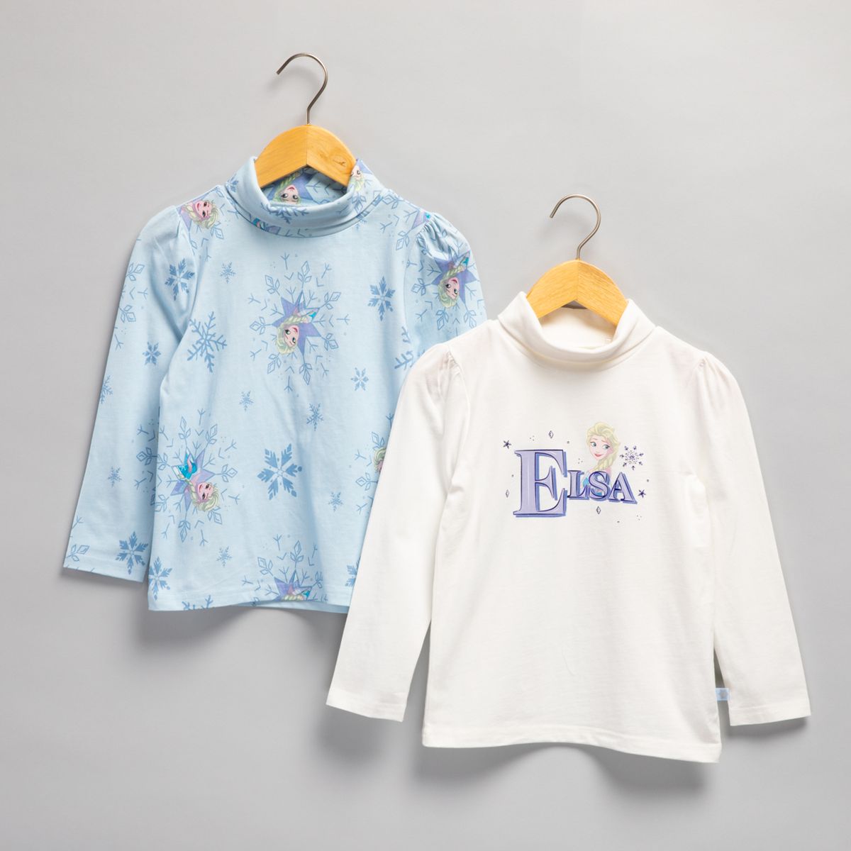 FROZEN - Pack 2 Poleras Beatle Frozen Niña