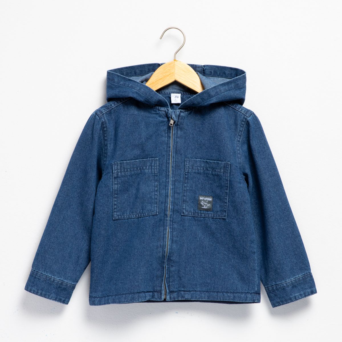 YAMP - Chaqueta Jeans Interior Polar Niño