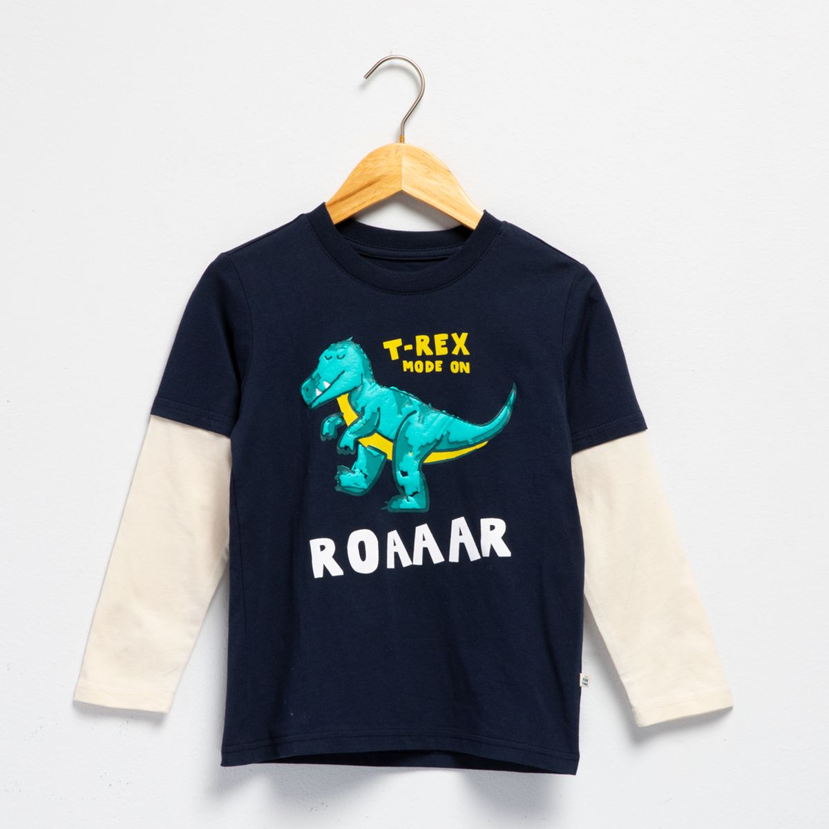 YAMP - Polera Niño Manga Larga Algodón Yamp
