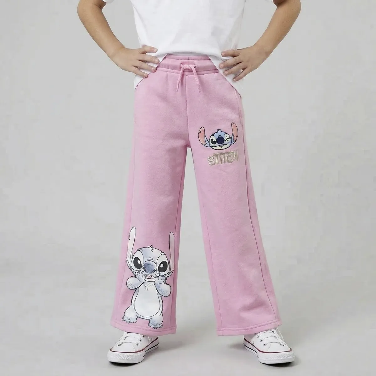 LILO & STITCH - Pantalón De Buzo Stitch Niña