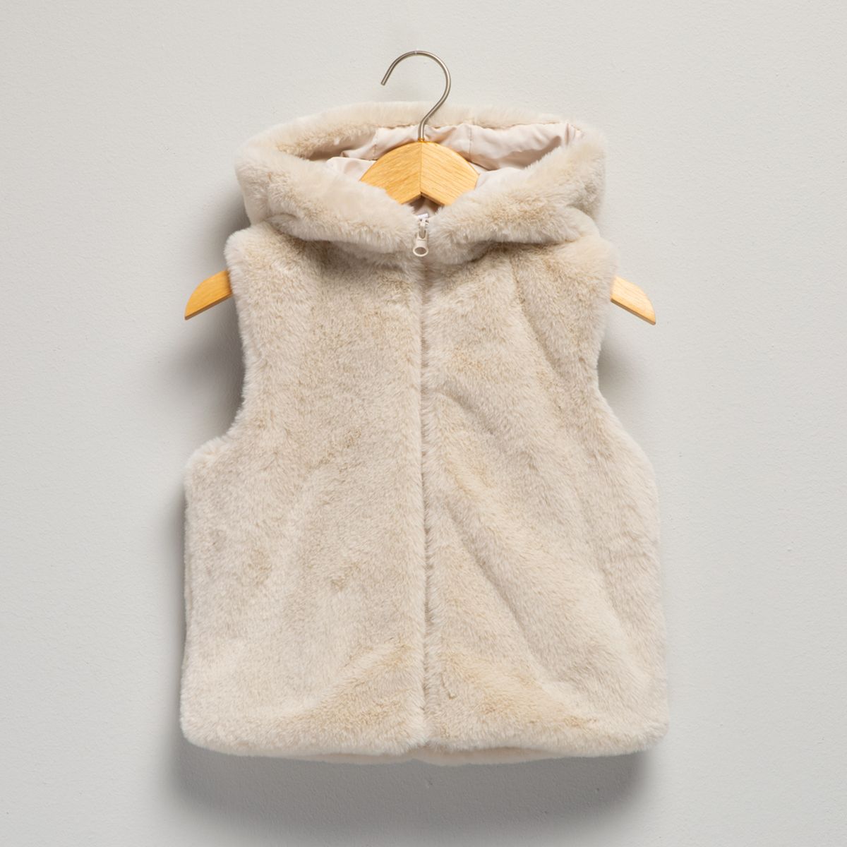YAMP - Chaqueta Peluda Sin Mangas Niña Yamp