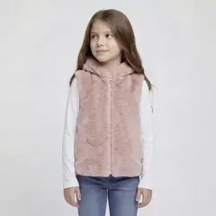 YAMP - Chaqueta Peluda Sin Mangas Niña