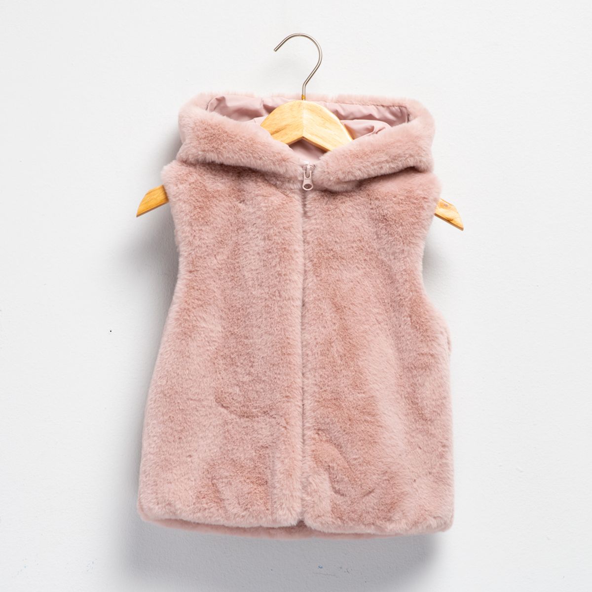 YAMP - Chaqueta Peluda Sin Mangas Niña Yamp