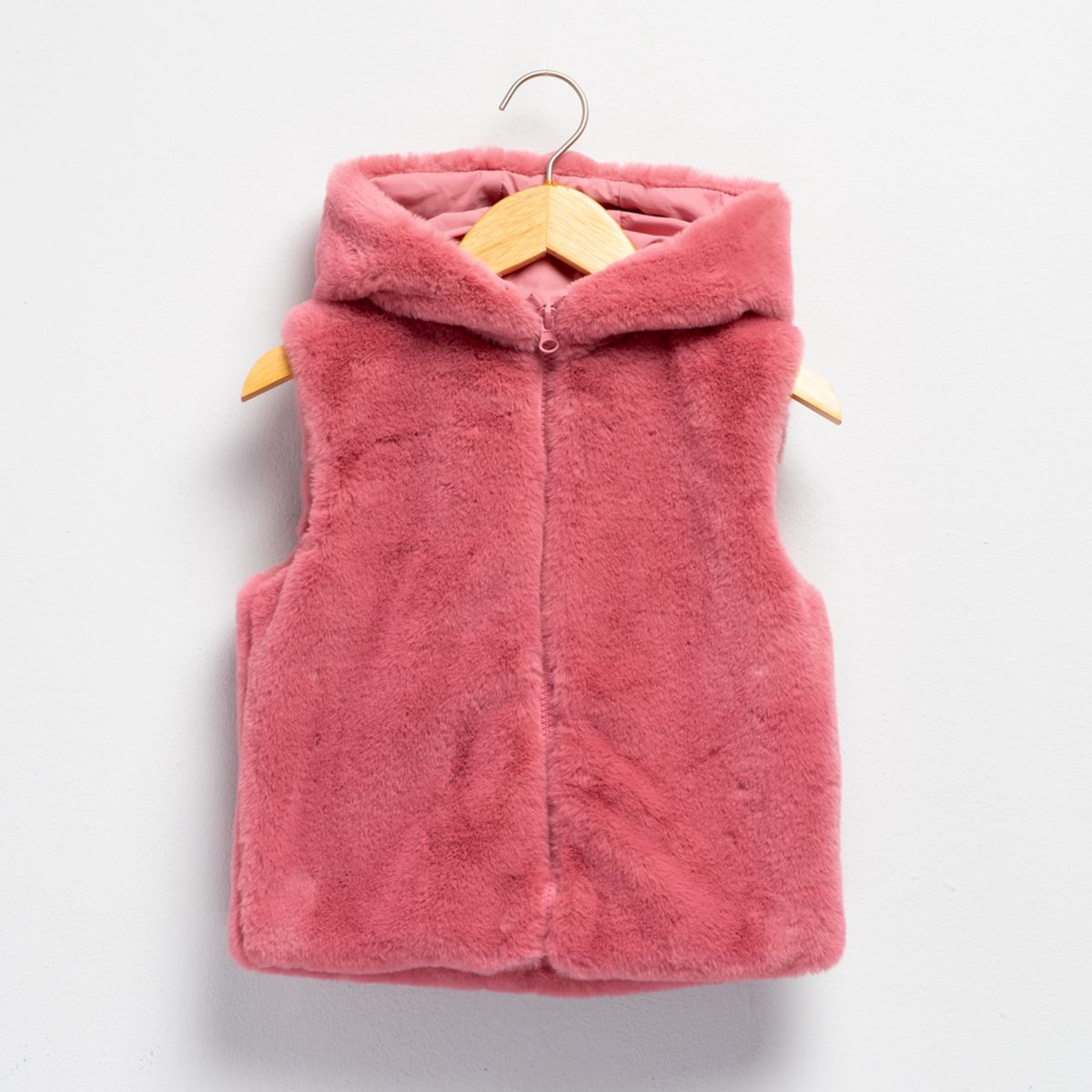 YAMP - Chaqueta Peluda Sin Mangas Niña Yamp