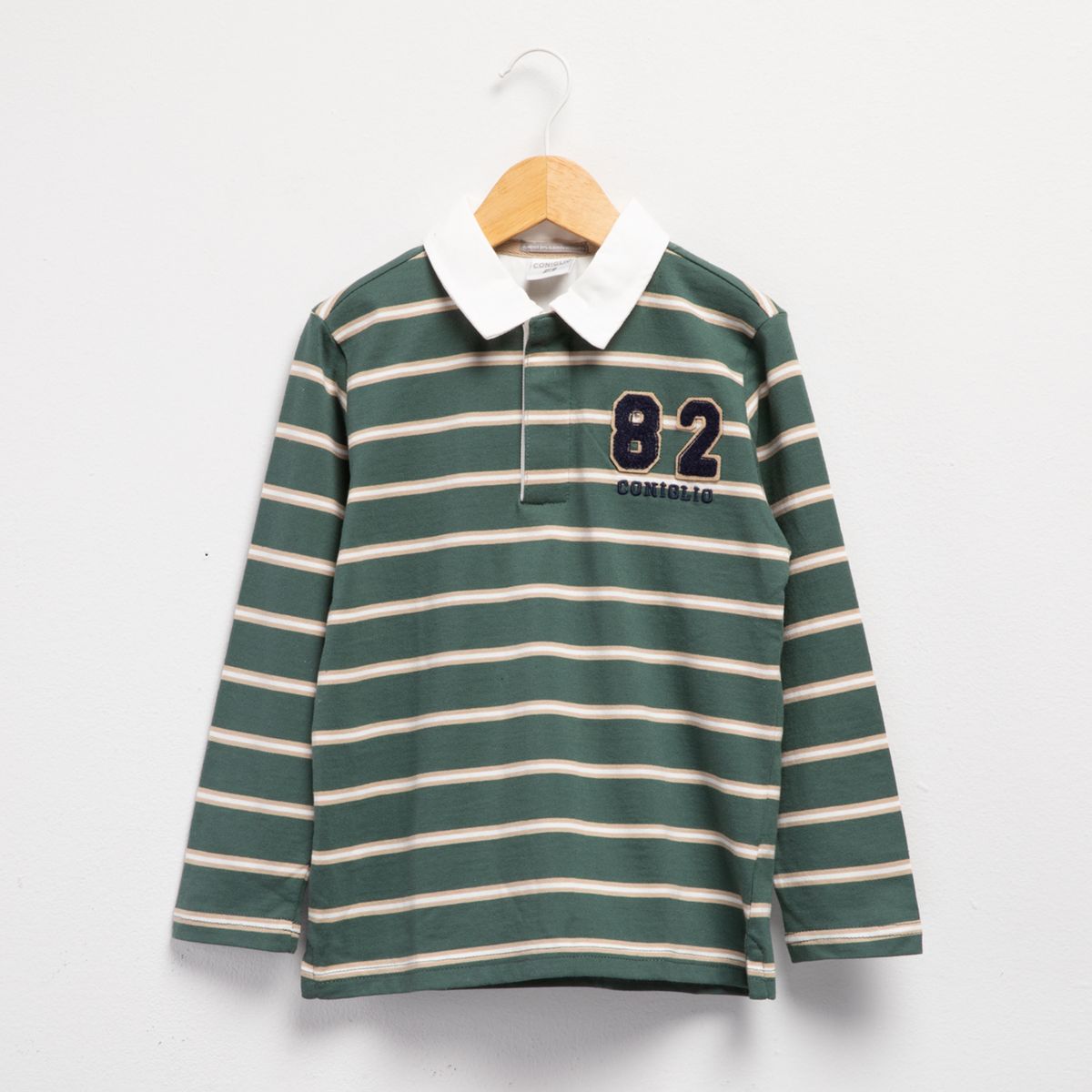CONIGLIO - Polera Niño Manga Larga Algodón Coniglio