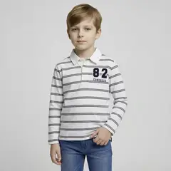 CONIGLIO - Polera Niño Manga Larga Algodón
