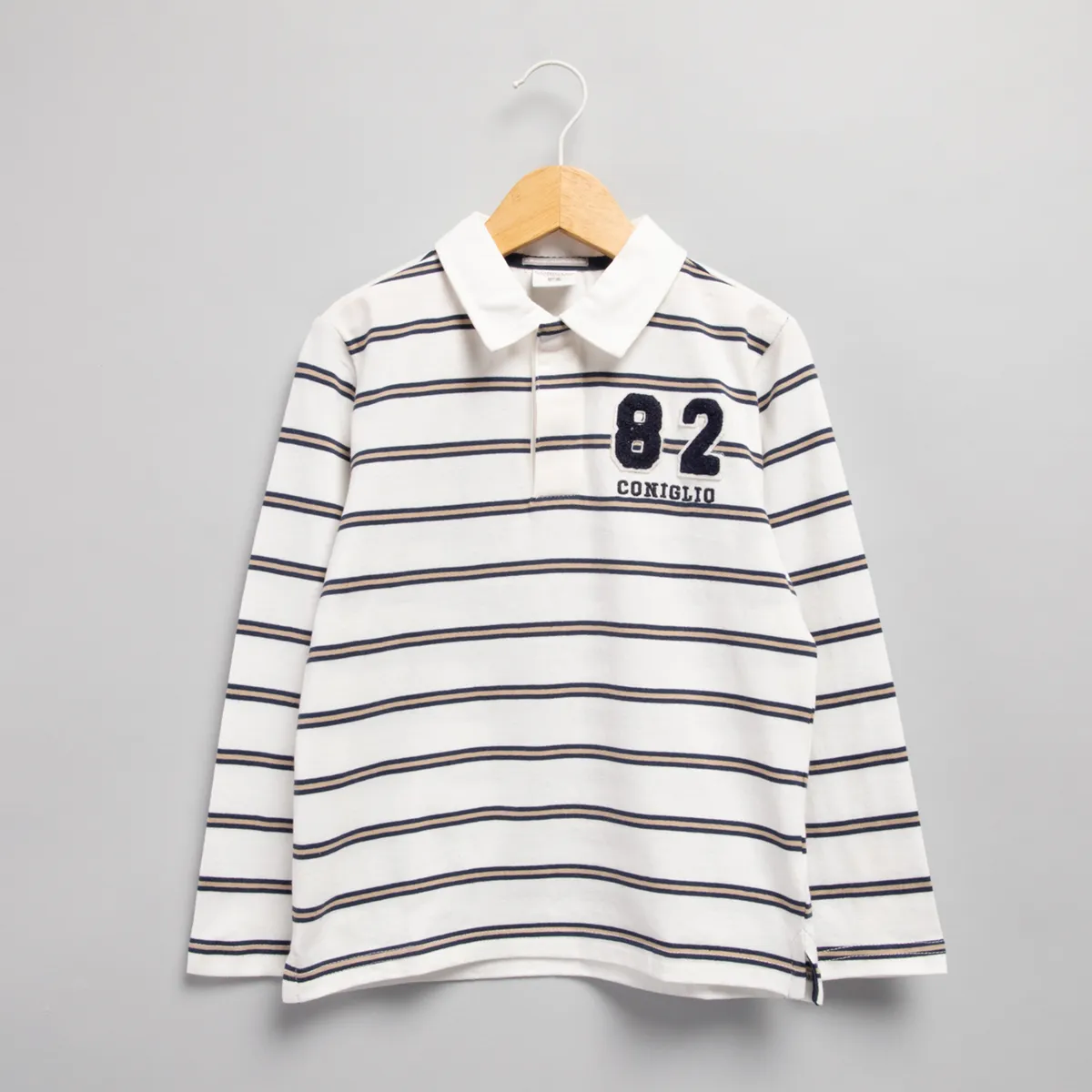 CONIGLIO - Polera Niño Manga Larga Algodón Coniglio