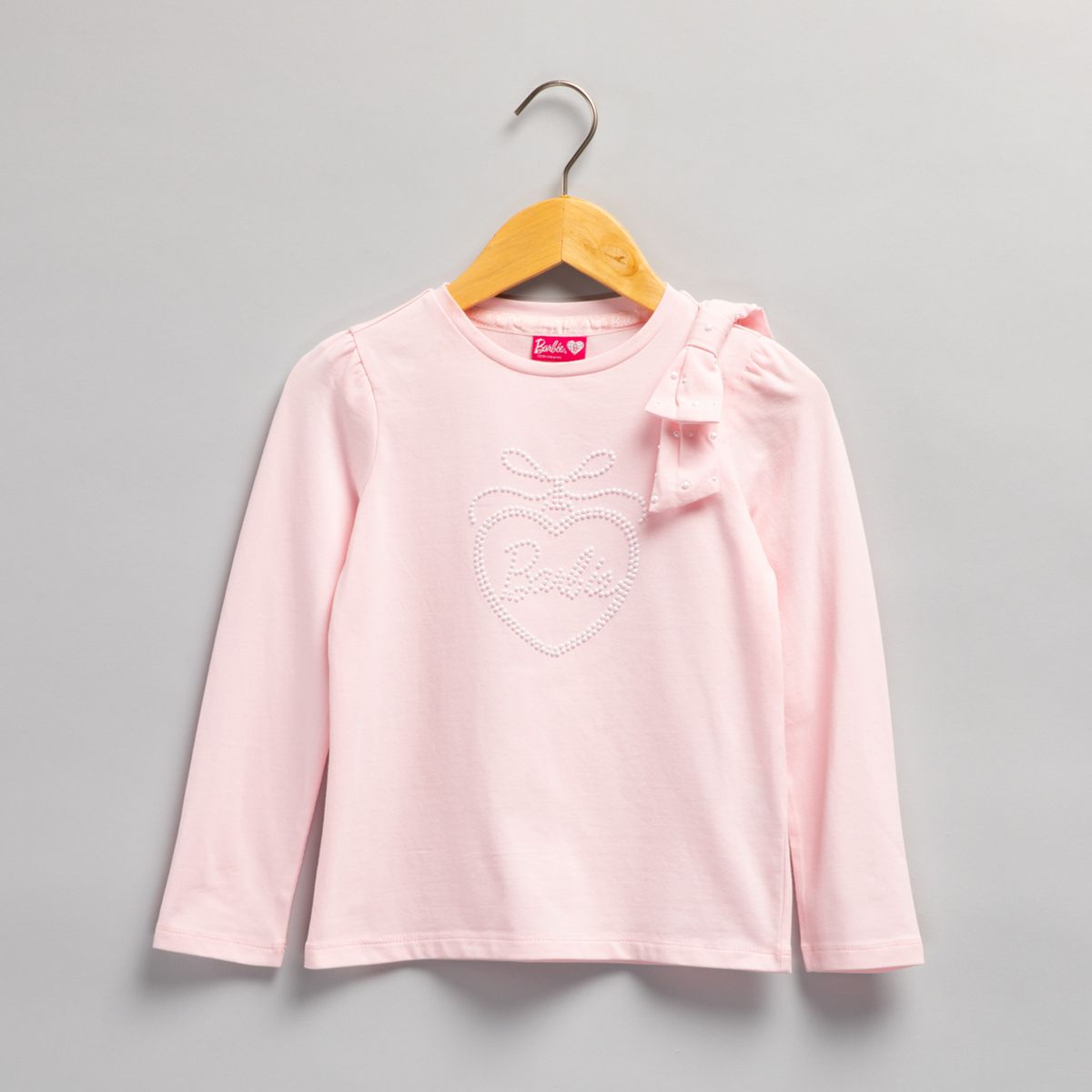 BARBIE - Polera Niña Algodón Barbie