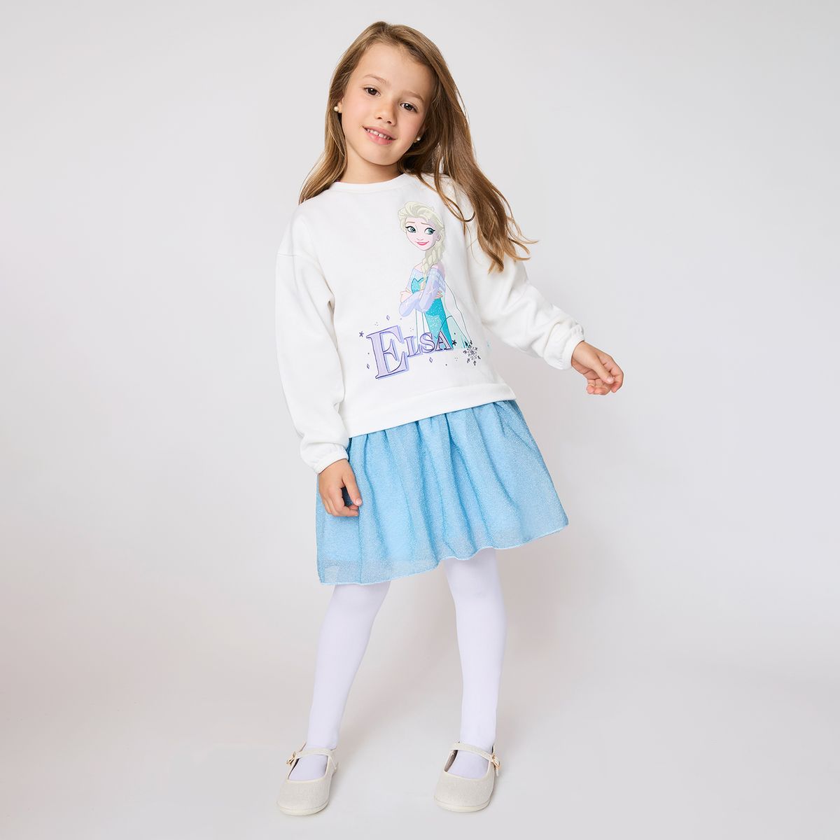 FROZEN - Vestido Niña Algodón Frozen