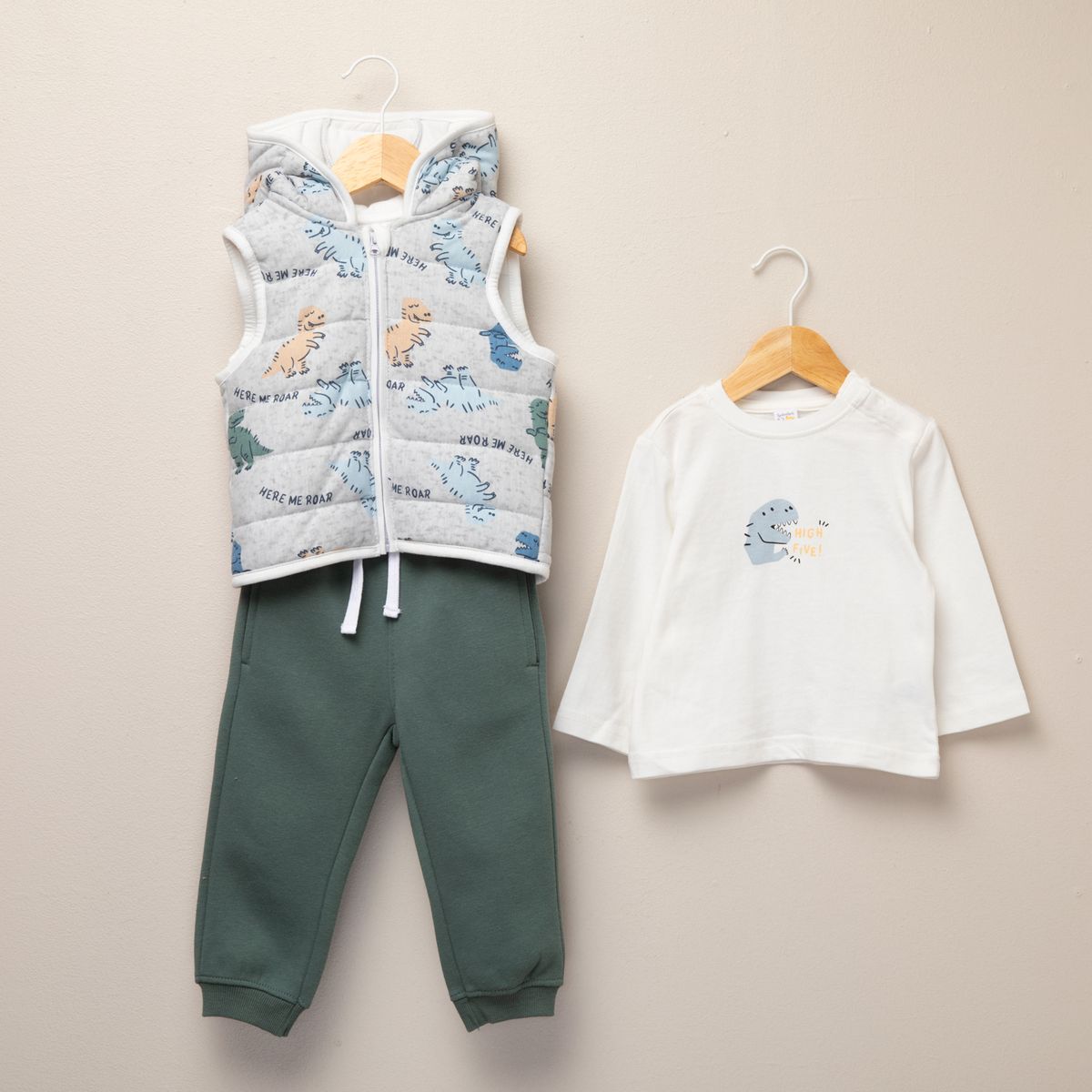 YAMP - Conjunto Bebé Chaqueta Mas Polera Mas Pantalón De Buzo Yamp